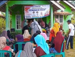 Wujud Nyata Pelayanan Kesehatan Merata, Program “Puskesmas Mider” Negara Ratu Sambangi Warga Pelosok Negeri Ratu