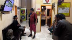 Polsek Kotabumi Ringkus Pemuda Sedang Asik Isap Sabu, Barang Bukti Sabu dan Bong Disita