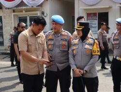 Provos Divpropam Polri Gelar Supervisi Di Polres Lampung Utara