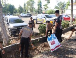 Wujud Nyata Cinta Lingkungan, Polres Mesuji dan Jajaran Polsek Gelar Gerakan Indonesia Asri Serentak