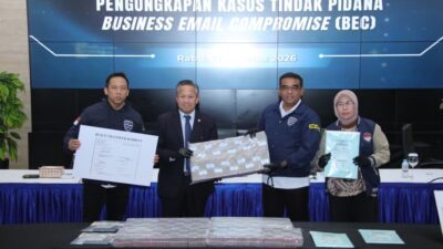 Sinergi Bareskrim, PPATK, dan FBI Ungkap Sindikat BEC Lintas Negara Beromzet Ratusan Ribu Dolar
