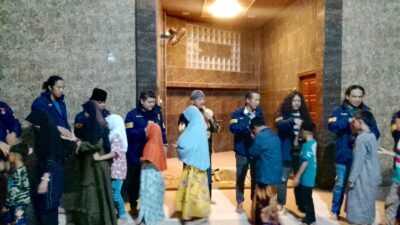 Tekab 308 Polres Lampung Tengah, Minta Doa Anak-anak Yatim Piatu dan Masyarakat