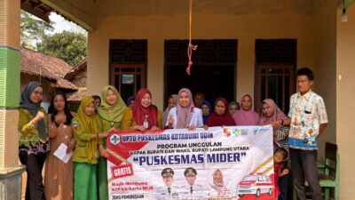 Warga Kotabumi Udik Antusias Manfaatkan Layanan “Puskesmas Mider”, Didominasi Keluhan Kencing Manis