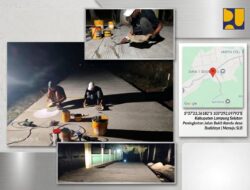 CV Dua Saudara Putri Akhirnya Perbaiki Jalan Bukit Randu Yang Retak 