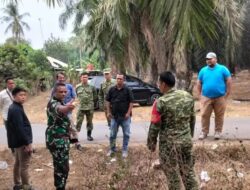 Tim Kemhan dan Kodam XXI/Radin Inten Verifikasi Lahan Calon Mako Rindam di Lampung Utara