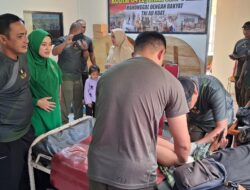 HUT ke-81 TNI, Kodim 0412/LU Gelar Sunatan Massal dan Bakti Sosial 