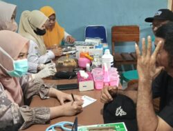 Wujud Nyata Layanan Kesehatan Gratis, Puskesmas Negara Ratu Gempur Desa Ogan Jaya Sungkai Utara
