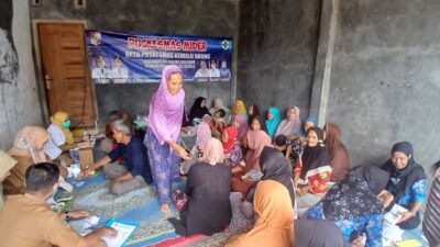 Jemput Bola Layanan Kesehatan Gratis, Puskesmas Kemalo Abung Turun ke Pelosok Desa