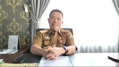 Abu Vulkanik Anak Krakatau Kepung Lampung Utara, KBM Sekolah Dialihkan ke Daring