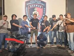 Sikat Uang Rp40, Pelarian Muhklisin Kandas di Tangan Tekab 308 Polres Lampung Utara
