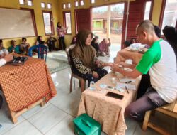 Sentuh Warga Tanjung Riang, Puskesmas Tanjung Raja Gencar Dorong Program Kesehatan Gratis Lewat Puskesmas Mider