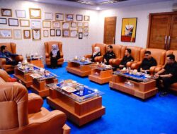 Bupati Lampung Utara Hamartoni Ahadis Terima Audiensi Bawaslu, Tegaskan Komitmen Sinergi Pengawasan Pemilu