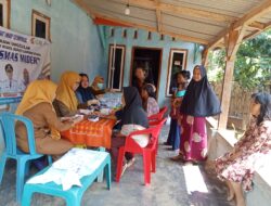 Kunjungi Warga Desa Cahaya Makmur, Puskesmas Rawat Inap Cempaka Terjunkan Program Puskesmas Mider Obati 42 Warga