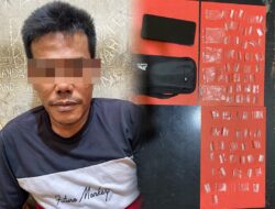 Pengedar “COD-an” Sabu Digerebek Satresnarkoba Polresta Bandar Lampung