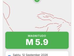Gempa M 5,5 Guncang Kepulauan Seribu Sabtu Pagi, Tak Berpotensi Tsunami