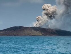 Gunung Anak Krakatau Gempa Dini Hari, BPBD Lampung Imbau Warga Jauhi Radius 3 Km