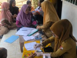 Jemput Bola Layanan Kesehatan Gratis, Puskesmas Mider Kemalo Abung Sasar Warga Talang Baru