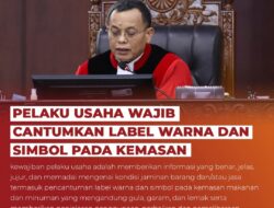 MK Kabulkan Uji Materiil UU Kesehatan,  Produsen Wajib Transparan Soal Batas Gula, Garam, dan Lemak