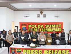 Satuan Gabungan Polres dan Kodim Labuhanbatu, Gagalkan Penyelundupan 3,87 Kg Sabu  
