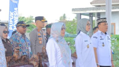 Gerakan Tanam Padi PM-AAS Digelar di Yosomulyo Metro, Wakil Gubernur Bersama Forkopimda Turut Hadir   