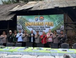 Ditreskrimsus Polda Riau Gagalkan Penyelundupan 140 Ton Arang Bakau Ilegal ke Malaysia