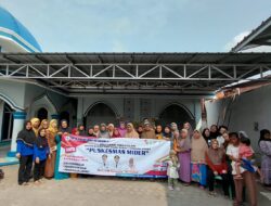 Jemput Bola Layanan Kesehatan, Puskesmas Kotabumi II Gelar Puskesmas Mider di Tanjung Aman