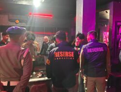 Razia Narkoba di Tempat Hiburan Malam, Empat Orang Positif