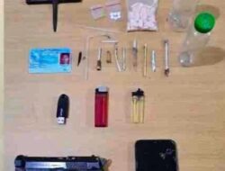 Tak Hanya Sabu, Polsek Terbanggi Besar Turut Amankan Senpi dan Puluhan Obat Keras  