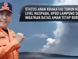Aktivitas Gunung Anak Krakatau Melandai, Status Diturunkan Jadi Level II (Waspada)