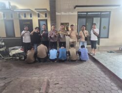 Dugaan Tawuran Berkelambit Sajam di Bandar Lampung, Enam Pelajar Diamankan Polisi