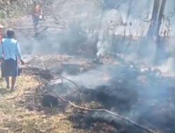 BREAKING NEWS! Kebakaran Lahan di Abung Surakarta Makan Korban Jiwa, Seorang Warga Ditemukan Terpanggang Hangus Usai Api Dipadamkan