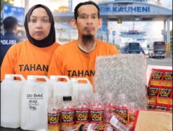Polisi Ungkap Penyelundupan 61 Kg Merkuri Ilegal di Bakauheni, Dua Orang Jadi Tersangka