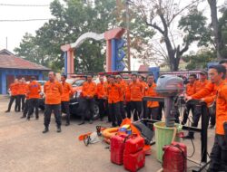 BPBD Lampung Utara Gelar Simulasi Tanggap Bencana dan Periksa Kesiapan Peralatan
