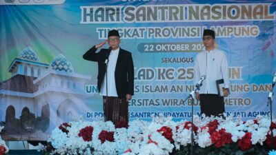 Gubernur Lampung Buka Peringatan Hari Santri Nasional 2026