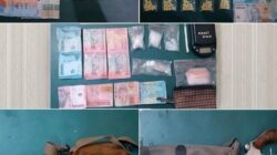 Sarang Narkoba Mesuji Timur Digerebek, Polisi Sita Ratusan Ekstasi, Puluhan Gram Sabu, dan Senpi Rakitan