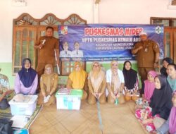 Kunjungi Warga Dusun Talang Betung, Puskesmas Kemalo Abung Melayani 24 Pasien Lewat Program Mider