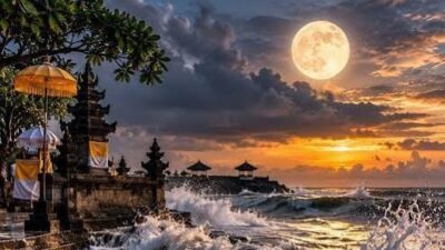 Ancaman Banjir Pesisir (Rob) Akibat Fase Bulan Purnama dan Perigee di Berbagai Wilayah Indonesia
