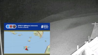 Gunung Anak Krakatau Kembali Erupsi Kamis 8 Oktober 2026