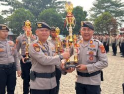 Sat Samapta Polres Pesawaran Sabet Juara 1 Lomba Dalmas Tingkat Polda Lampung
