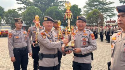 Sat Samapta Polres Pesawaran Sabet Juara 1 Lomba Dalmas Tingkat Polda Lampung