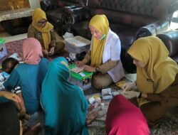 Jemput Bola Kesehatan Warga, Puskesmas Mider Kemalo Abung Sisir Dusun Sidorejo, 40 Pasien Hipertensi Ditangani