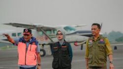 Peningkatan Titik Panas di Lampung, Pemprov Perkuat Mitigasi Karhutla Lewat Operasi Darat dan Modifikasi Cuaca