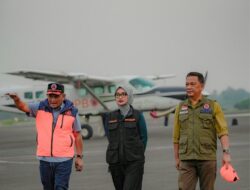 Peningkatan Titik Panas di Lampung, Pemprov Perkuat Mitigasi Karhutla Lewat Operasi Darat dan Modifikasi Cuaca