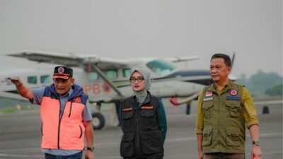 Peningkatan Titik Panas di Lampung, Pemprov Perkuat Mitigasi Karhutla Lewat Operasi Darat dan Modifikasi Cuaca