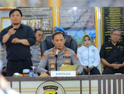 Polda Lampung Ungkap Jaringan Narkotika Aceh–Jakarta, Amankan 89 Kg Sabu