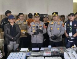 Jaringan Pabrik Pil Koplo Terbesar di Bandung Digulung Polisi, Kapasitas Produksi Tembus 8 Juta Butir Per Hari