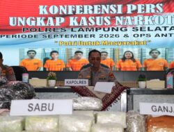 Pengungkapan Narkotika Meningkat, Sita 79,2 Kg Sabu dan Selamatkan 335.483 Jiwa pada September 2026   