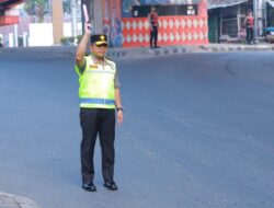Saat Sang Jenderal Turun Kejalan Atur Lalin di Bandar Lampung, Cerminan Jajaran Wujud Nyata Polisi Bersama Masyarakat