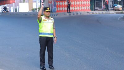Saat Sang Jenderal Turun Kejalan Atur Lalin di Bandar Lampung, Cerminan Jajaran Wujud Nyata Polisi Bersama Masyarakat