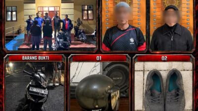 Pasutri Pelaku Penganaian Dan Pencurian Emas Ditangkap URC Sat Res Polres Lambar